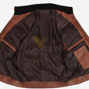 Veste en cuir pour homme respirante et chaude pour l'hiver, vêtement décontracté pour homme, veste en cuir à prix raisonnable - Product Image 6