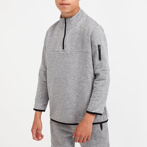 ชุดวอร์มพิมพ์ลายโลโก้แบบปรับแต่งได้ชุดวอร์มสำหรับเด็กผู้ชายคอลเลคชั่นฤดูหนาวชุดกีฬาแบบลำลองราคาถูก2026 - Product Image 6