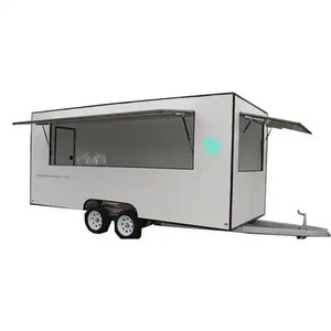 Remolque de comida móvil limpio a la venta Carrito de comida móvil de calle Camión de comida móvil aprobado por la EPA a la venta y exportación lista - Product Image 6