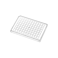 Plaques ELISA JET BIOFIL à 96 puits à haute capacité d'adsorption avec couvercle, fond plat fixe, 300-400 ng/cm², PS, stériles, pour immunoessais