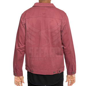 Chaqueta vaquera para hombre hecha en fábrica de gran tamaño más vendida, chaqueta de invierno vaquera a precio barato de último diseño - Product Image 2