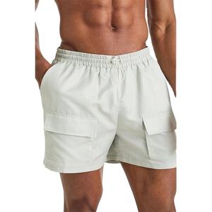 กางเกงว่ายน้ำชายคุณภาพสูงขายส่ง มีกระเป๋าหน้าสองช่อง ดีไซน์ใหม่ทันสมัย ใส่สบาย เหมาะสำหรับฤดูร้อน - Product Image 4