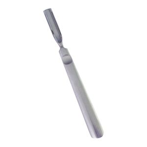 Empujador de Cutículas Profesional de Acero Inoxidable de Doble Cara con Mango Largo, Herramienta para Uñas con Mango Metálico, Estilo Sencillo - Product Image 5