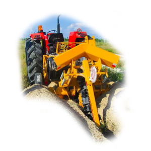 อุปกรณ์ขุดลึกแบบมืออาชีพประสิทธิภาพสูงสำหรับวางสายเคเบิลใต้ดินในสภาพใหม่พร้อมส่วนประกอบหลักของเครื่องยนต์ - Product Image 1