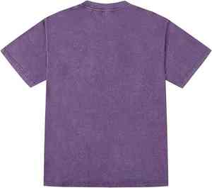 T-shirts à manches courtes délavés à l'acide pour hommes personnalisés 100% coton vierge pour homme style délavé - Product Image 2