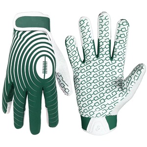 Guantes de Receptor de Fútbol Americano de Alta Calidad 2025, Transpirables, Flexibles, de Dedo Completo, Ligeros, con Protección de Palma Sublimada - Product Image 1