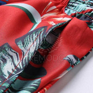 กางเกงขาสั้นชายลำลองผ้าฝ้ายแท้ 100% แห้งเร็ว สำหรับใส่เล่นชายหาดหรือออกกำลังกาย ราคาโรงงาน ขายส่ง - Product Image 3