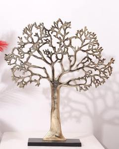 Accessoires de plateau modernes de bureau faits à la main articles de décoration de table à manger de luxe plateau de couleur personnalisée en métal en laiton décor à la maison - Product Image 4