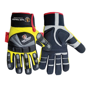 Venta al por mayor guantes de impacto de alta calidad con impacto activo para la construcción de alta resistencia guantes de impacto activo de protección de campo petrolífero - Product Image 2