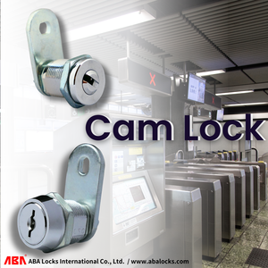 Cilindros de bloqueo de leva de aleación de zinc de alta seguridad ABA para máquinas expendedoras y Gashapon fabricados por ABA - Product Image 6