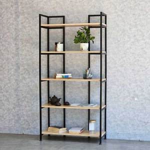 DRACO 5-Tier <b>Bookshelf</b> KS68226 80x32x160cm Standing Type Plywood Organizer for Living Room or Office - Product Image 3