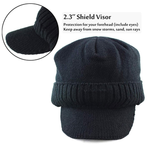 Gorro de invierno personalizable al por mayor con logotipo bordado Diseño de puño superventas para comodidad de viaje de hombres y mujeres - Product Image 2