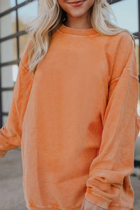 High Top Quality <b>Women</b> <b>Sweatshirt</b> Hoodies Casual Loose Vintage Cheap Price <b>Long</b> Sleeve Streetwear Crop Breathable <b>Sweatshirt</b> - Product Image 3