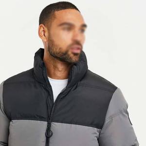 Chaquetas Acolchadas de Poliéster Impermeables para Hombre, Estilo Urbano, Colores en Contraste, Diseño Personalizado, Cremallera Bordada, Nuevo Modelo, Servicio OEM - Product Image 4