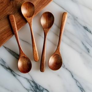 Natural Wooden Spoon for Cooking & Kitchen Use - Product Image 3