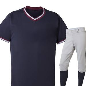 Ensemble d'uniformes de baseball respirants de haute qualité, personnalisable, vêtements d'équipe, séchage rapide, léger, vente en gros, prix bas - Product Image 4