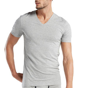 Vente en gros T-Shirt Homme T-Shirt Homme Haute Qualité à Vendre 100% Coton Respirant T-Shirts Homme SI-MTS-068 - Product Image 2