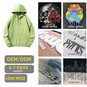 Sudadera con Capucha de Forro Polar de Poliéster/Algodón de Invierno con Diseño de Logotipo Personalizado para Hombre y Mujer - Product Image 5