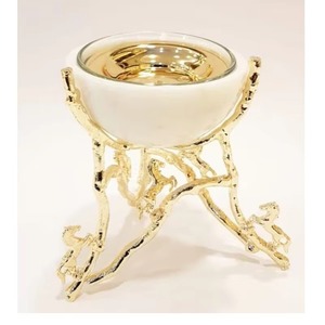 Set of 3 Customized Shape Stainless Steel <b>Dry</b> Fruit Bowls Premium Quality Different Sizes Metal Food Serving Bowl in India - Product Image 4