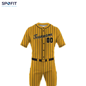 Nouveaux ensembles d'uniformes de baseball personnalisés imprimés par sublimation 2025 pour hommes adultes, séchage rapide, respirant, OEM, haute qualité - Product Image 3