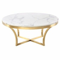 Table basse et thé en laiton antique de conception italienne meubles de haute qualité pour salon salle de séchage finition à la main personnalisée