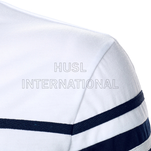 Polo personalizado OEM ODM de verano para hombre, 100% tela de algodón, manga corta, estampado bordado, logotipo personalizado de alta calidad - Product Image 6