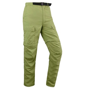 Pantalon de randonnée 300 GSM, coupe droite, séchage rapide, Spandex/Polyester, coupe-vent, respirant, chaud et confortable pour homme - Product Image 1