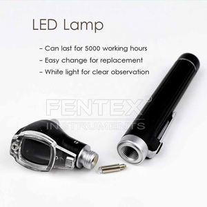 Mini Otoscope à fibre optique de couleur différente Manuel de poche Diagnostic médical Instruments chirurgicaux Fentex de haute qualité - Product Image 2