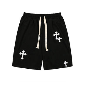 Pantalones Cortos Deportivos para Hombre al por Mayor, Personalizados, de Alta Gama, 100% Algodón, Transpirables, Tallas Medianas y Grandes, de Secado Rápido, Antiarrugas, Ropa Deportiva - Product Image 1