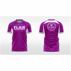 Maillot de football 100% polyester de meilleure qualité Design personnalisé respirant confort devant court coupe automatisée Service OEM disponible - Product Image 3