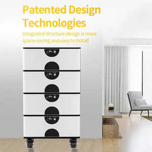 OEM Stackable Lifepo4 Battery Home Energy Storage 10KW-51.2V <b>Inverter</b> AC Output White 300Ah Capacity <b>Wind</b> <b>Turbine</b> Solar Power - Product Image 4