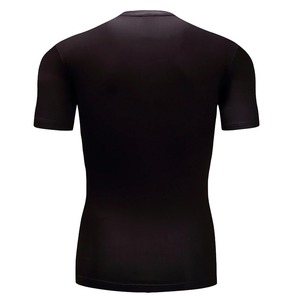 Nouveau été sport T-shirt hauts gymnastique sport entraînement SMS hommes col rond sport Fitness à manches courtes T-shirt - Product Image 3