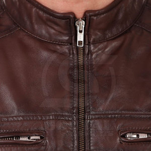 Streetwear Breathable Leather <b>Jacket</b> Plus Size Leather <b>Jacket</b> Fashion Clothing Leather <b>Jacket</b> For <b>Men</b> - Product Image 6