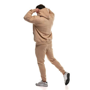 Trajes deportivos de gimnasio de 2 piezas de alta calidad para hombres Última moda Trajes de sudor a granel con logotipo personalizado en el frente - Product Image 2