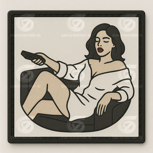 Wings of Freedom 3D Tactical Badge Hooks Parches generacionales personalizados de goma de PVC con técnica de apliques de estilo cosido - Product Image 3