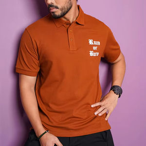 เสื้อโปโลผ้าฝ้าย100% หลายสีดึงดูดใจสำหรับผู้ชาย220แกรมดีไซน์ใหม่คุณภาพระดับพรีเมียมปรับแต่งได้โลโก้ได้ตามต้องการคุณภาพระดับต่ำ - Product Image 1