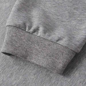 Venta al por mayor OEM hombres sudaderas 100% poliéster Material cálido y acogedor elegante transpirable hombres sudaderas básicas sudadera - Product Image 6