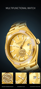 Reloj de Lujo para Hombre, Acero Inoxidable, Modelo GFL-Y1191, Mecánico, OEM ODM - Product Image 4