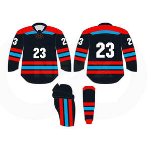 Ensembles de kits de hockey sur glace sublimés, légers, respirants, marque privée, best-sellers - Product Image 6