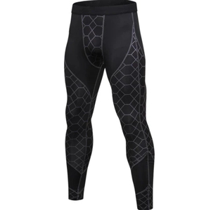 Wholesale Unisex Compression Rash Guard Set Gym Fitness Quick Dry Breathable Anti-UV Sportswear Long Sleeve Shirt Training Pant - Product Image 3