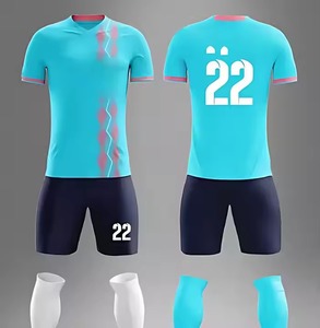 Uniformes de Fútbol Americano Personalizados de Primera Calidad con Mangas Cortas, Tallas Grandes, Transpirables, Tela 100% Poliéster, Logotipo Personalizado - Product Image 3