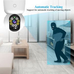 Caméra IP 3MP d'intérieur WiFi <span class=keywords><strong>sans</strong></span> fil Surveillance Audio Baby Monitor 2.8 "IPS Display Night Vision 30m Range Automatic Tracking - Product Image 4