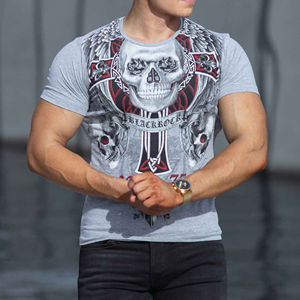 Ropa de calle de verano de alta calidad, Camiseta con estampado gráfico de diseño personalizado, camiseta unisex de peso pesado holgada de algodón 100% - Product Image 4