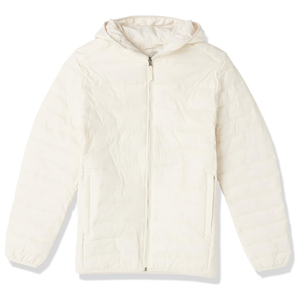 Blousons bombardier personnalisés de couleur blanche Blousons d'extérieur isolés à bulles personnalisés Manteau coupe-vent en duvet pour hommes - Product Image 4