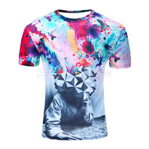 2025 nouveau été T-shirts imprimé coton respirant hommes mode 100% coton tenue décontracté Sublimation t-shirts - Product Image 1