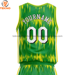 Sublimación personalizada Baloncesto Jersey Bajo MOQ Equipo Uniforme Conjunto Adultos Traje Ropa de baloncesto Camisas y pantalones cortos Uniformes de baloncesto - Product Image 5