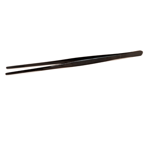 Chef Tweezer High Quality kitchen Tweezers Stainless Steel <b>Cooking</b> Serving <b>Tong</b> Straight Regular Black Kitchen Tweezers Utensils - Product Image 1