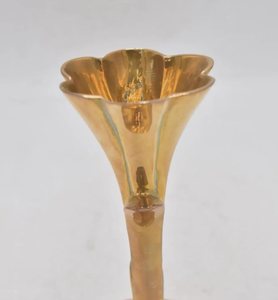 Pot de fleurs en métal finition or pour la décoration de mariage, de jardin, de table à la maison et de comptoir de bureau - Product Image 6