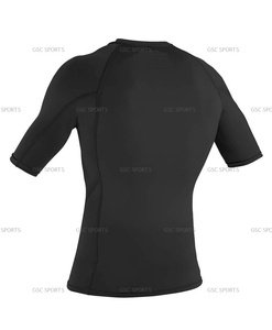 Chemises de compression à manches mi-longues avec logos et étiquettes personnalisés sur le prix de gros direct d'usine - Product Image 4