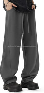 Waseem Impex <b>Mens</b> Baggy Oxford <b>Fleece</b> Sweatpants Wide Leg <b>Lounge</b> <b>Pants</b> Pockets Loose Fit Drawstring Closure Lightweight Winter - Product Image 4